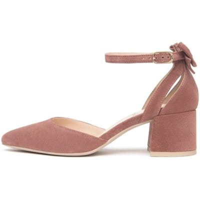 Hoge Hakken Nerogiardini Velour Rosa Tpu Tenna Naturale - Fashion Wear - Vrouwen