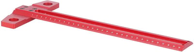 Inovra- Liniaal T Type Aluminium - Markeringsmeter - Rechte Hoek - Houtbewerking - Glasbewerking - Hoogwaardige Kwaliteit - Meetlat