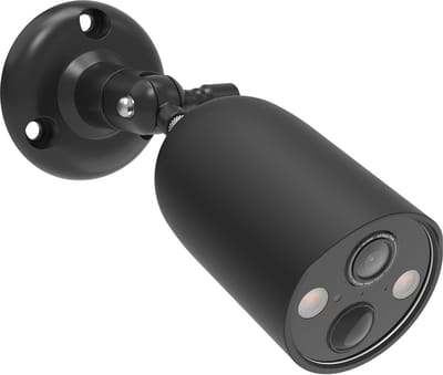 Beschermhoes Camera - Siliconen Behuizing - Buiten Beveiligen - Verstelbare Hoek - 9.1 x 8.5 x 7.9 cm - Zwart