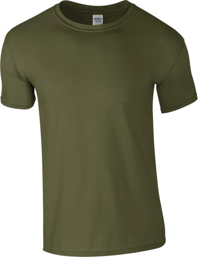 Gildan Softstyle® Euro Fit Adult T-shirt GI6400 - Military Green - XXL