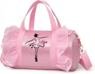 Dailygoods - Dans Tas voor Meisjes - Stijlvolle Sporttas voor Dans en Activiteiten
