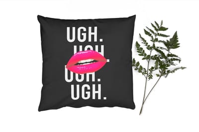 Sierkussens - Kussentjes Woonkamer - 50x50 cm - Kinderen - Quotes - Roze