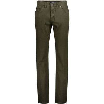Gardeur Broek Bill Patterned Cotton Soft Touch Comfort Stretch Khaki / male