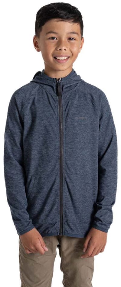 Craghoppers Nosilife Frey Sweatshirt Met Rits Blauw 7-8 Years Jongen