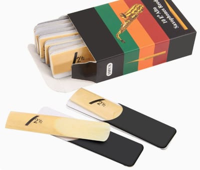 Knobbout Saxofoon Eb Rieten 2.5 – Set van 10 Stuks – Soepel & Direct Speelbaar