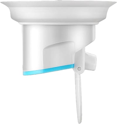 Toiletdeksel - Geurblok houder - Geuren blokkeren - Automatische sluiting - Universeel - Wit