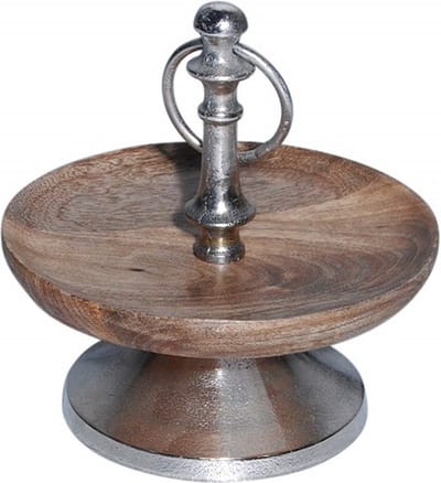 keuken etagère hout rond 1 laag 20cm