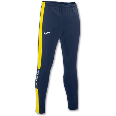 Joma Championship IV Trainingsbroek Kinderen - Marine / Geel | Maat: 2XS (152)