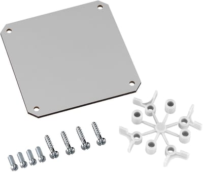 Spelsberg TK MPI-1111 Montageplaat (l x b) 90 mm x 90 mm Hardpapier 1 stuk(s)