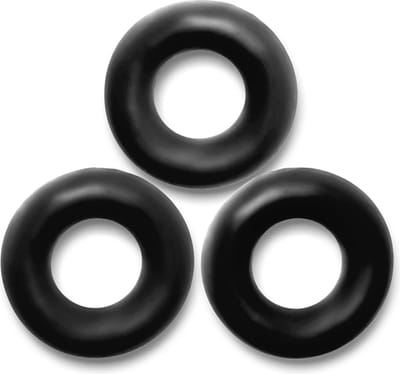 Oxballs - Fat Willy - Cockring - 3 stuks - Zwart