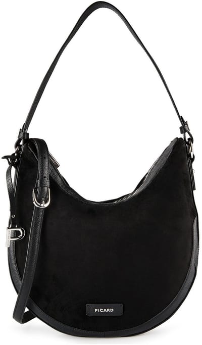 PICARD schoudertas Highlands Handbag Black Combi zwart