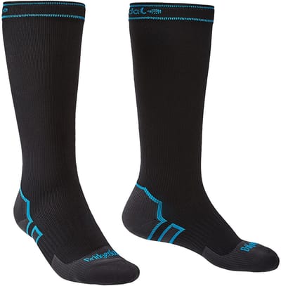 Bridgedale Midweight Knee Lange Sokken Zwart EU 44-47 Man,Vrouw