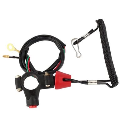 Dailygoody - Motorfiets Stopknop - Noodstopkoord - Veiligheidsfunctie