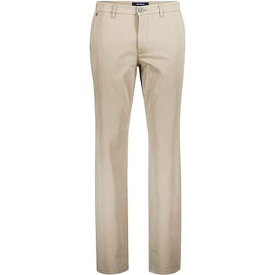 Gardeur Broek Bobby Cotton Tencel Comfort Waistband Taupe / male