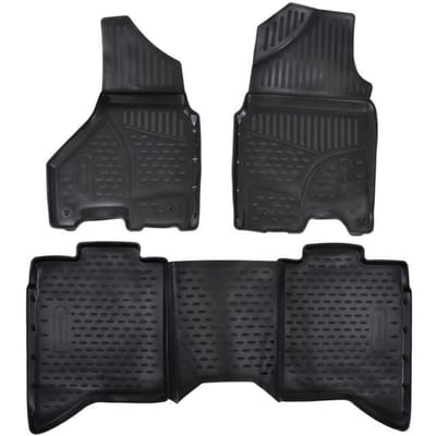 J&;J AUTOMOTIVE | Exclusieve 3D Rubberen Vloermatten Voor Dodge Ram vanaf 2017 zwart