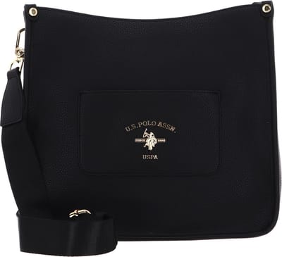 U.S. POLO ASSN. Schoudertas Stanford Hobo Black Zwart