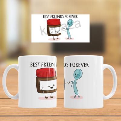 Mok Best Friends Forever (Nutella en lepel)