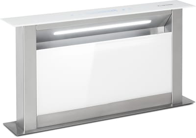Klarstein Afzuigkap Athena 90 - Schuine - 90 cm - Recirculatie - 604 M³/H - Roestvrij staal - 576 m³/u - Inbouw - Touch Vetfilter - RVS - glas LED - Dampkap Wasemkap Kookplaatafzuiging