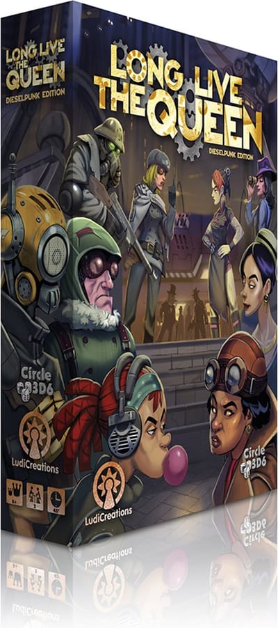 Long Live The Queen: Dieselpunk Edition - Kaartspel - Engelstalig - LudiCreations