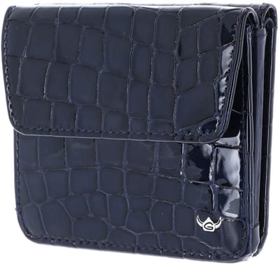 Golden Head Leren portemonnee Cayenne RFID Protect Überschlagbörse 1174 Nachtblau donkerblauw