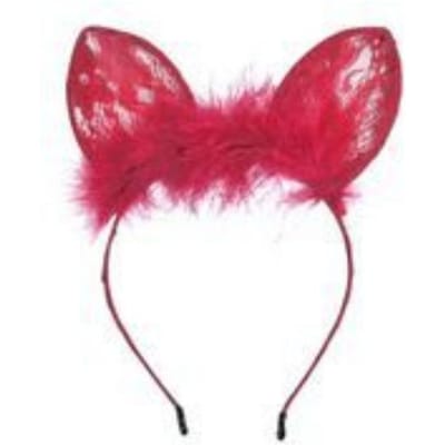 Sex Ondergoed Sexy Veer Kant Kattenoren Haarband Activiteit Verkleden Konijnenoren Haarband Haaraccessoires one size fits all