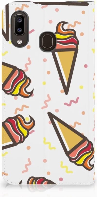 Samsung Galaxy A30 Flip Style Cover Icecream