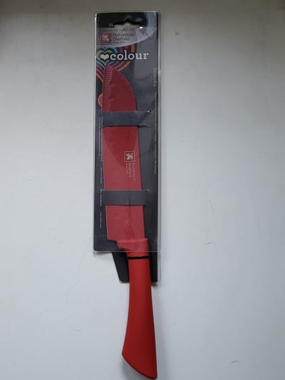 Richardson Sheffield Santokumes serie colour rood (17,5 cm)