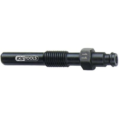KS Tools 150.3672 Gloeibougieadapter, M10x1,25 met buitenschroefdraad, lengte 70 mm