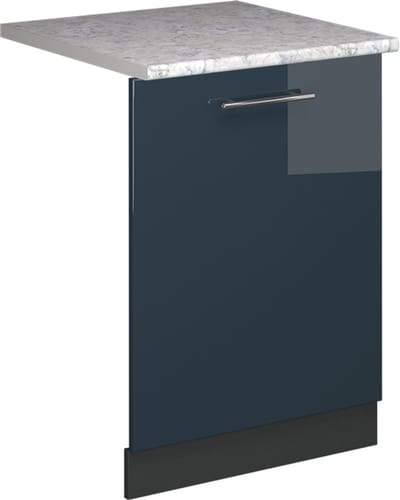 Vicco Fame-Line Vaatwasserfrontpaneel – 60 cm, WB Marmer Donkerblauw hoogglans