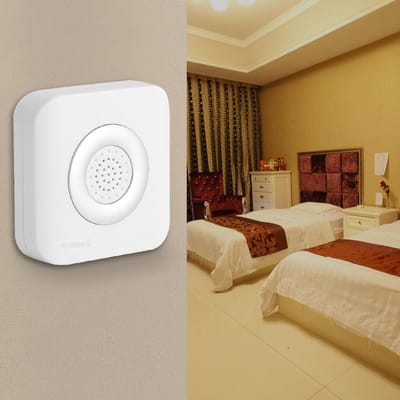 Draadgebelde Deurbel 12 V DC met 90 dB Speaker voor Duidelijke Communicatie en Beveiliging, Ideaal voor Thuis, Kantoor, Hotel en School