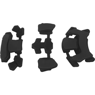 Helmvulling Helmvoering Systeem Spons Kussen Schuimkussens Vervanging Universele Vulling Binnenste Beschermkussens Set Kit zwart