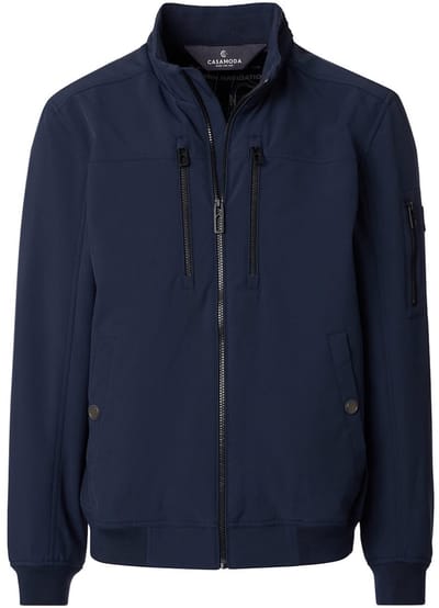 Casa Moda Softshell Jas Met Stretch Opstaande Kraag - XXL
