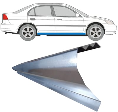 Reparatie dorpel voor Honda Civic 2001-2005 / Links = Rechts (symmetrisch)