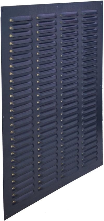 Ventilatie rooster - Lucht rooster - Ventilatie ruimtes - Met insectenwering - 500 x 500 mm - Metaal
