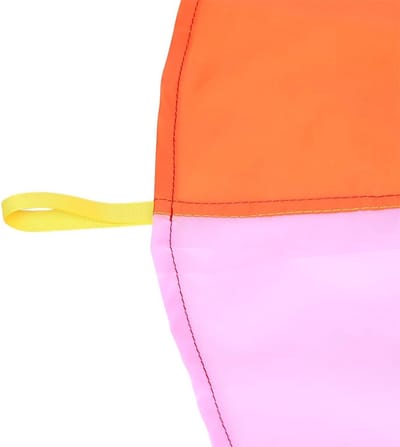 Speel Parachute - Buiten Spel - Groepsactiviteit Kind - Scheurbestendig Oxford - 2 Meter Diameter - Kleurrijk