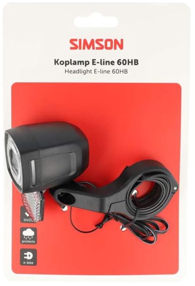 Simson koplamp Aurora E-line 60HB - E-Bike (ebike)