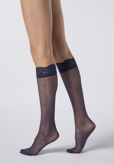 Oroblu Sweetie 20 Kniekous - Kleur Zwart - One Size