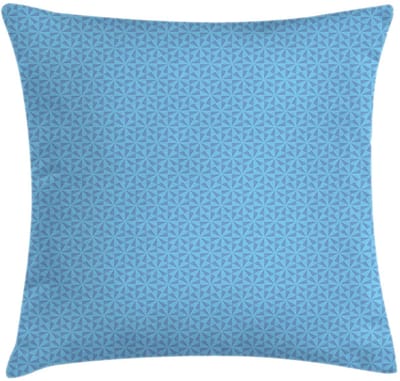 ABAKUHAUS Abstrakt Kussenhoes – Gestreepte driehoek – 40x40 cm – Blauw