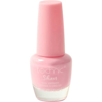 Technic Sheer Nail Varnish Pink 12 ml