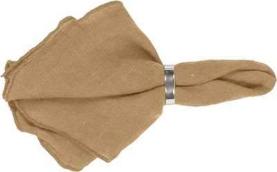 Broste Copenhagen Gracie servet - Indian Tan/Cognac
