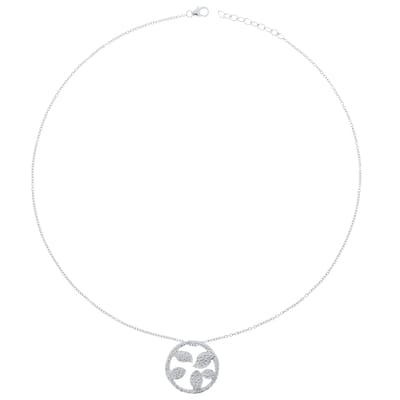 Orphelia Dames 925 Sterling Zilveren Ketting met Hanger - Zilver ZH-6023