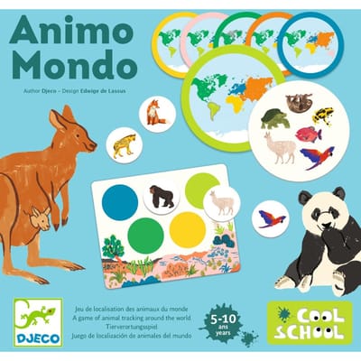 DJECO lotto Animo mondo 5 jr+