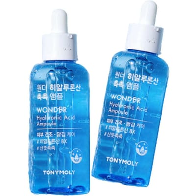TONYMOLY Wonder Hyaluronic Acid Chok Chok Ampoule 100ml (2 eenheden) Dubbele Hydratatie Set