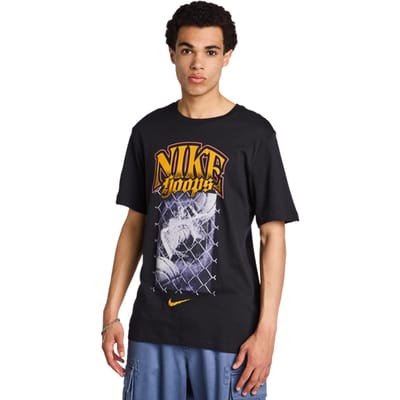 Nike Gfx T-shirts Heren - Zwart - Maat M