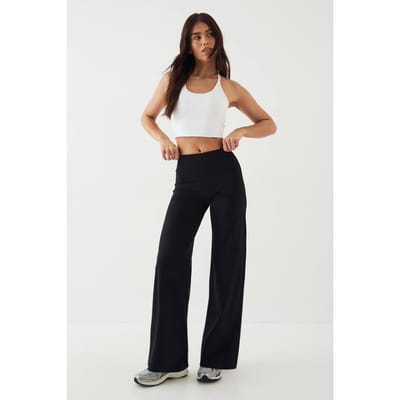 Dames DSGN Studio Ultra Sculpt Rechte Pijp Broek | Black | Maat: XS