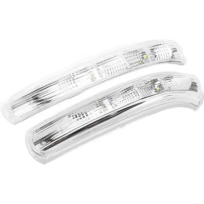 Feux de clignotant de rétroviseur extérieur 93743578 Remplacement de lampe clignotante de rétroviseur latéral pour Chevy Captiva 2007 à 2017 white