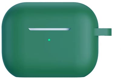 Groen hoesje geschikt voor AirPods 4 - Siliconen hoesje voor AirPods - groen - Softcase - CHPN