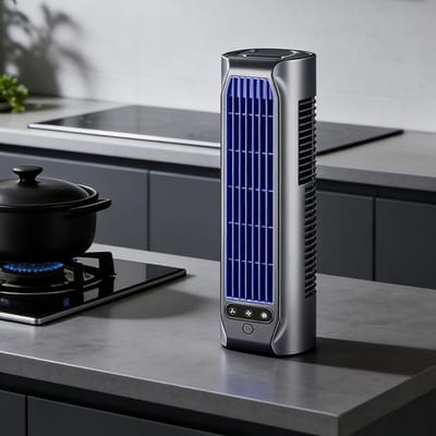 Oplaadbare Wandventilator - 3000mAh Batterij - 3 Stille Snelheden - USB voor Slaapkamer