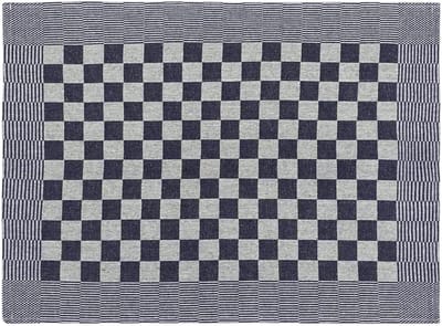 Keukendoeken Set - Theedoeken Vaatdoeken - Keuken Schoonmaken - Geruit Patroon - 50x70 cm - Blauw En Wit