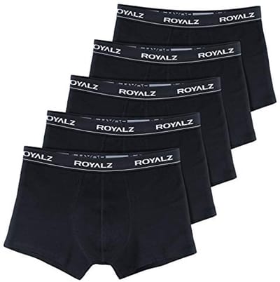 Heren Boxershort Set van 5 Naadloos Katoen voor Sport en Vrije Tijd